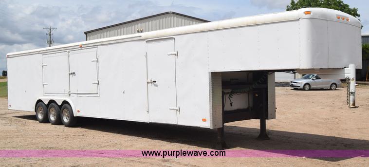 image for item J6575 1990 Pace toy hauler trailer