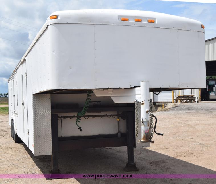 image for item J6575 1990 Pace toy hauler trailer