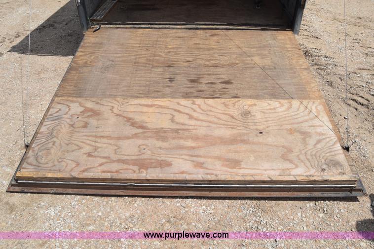 image for item J6575 1990 Pace toy hauler trailer