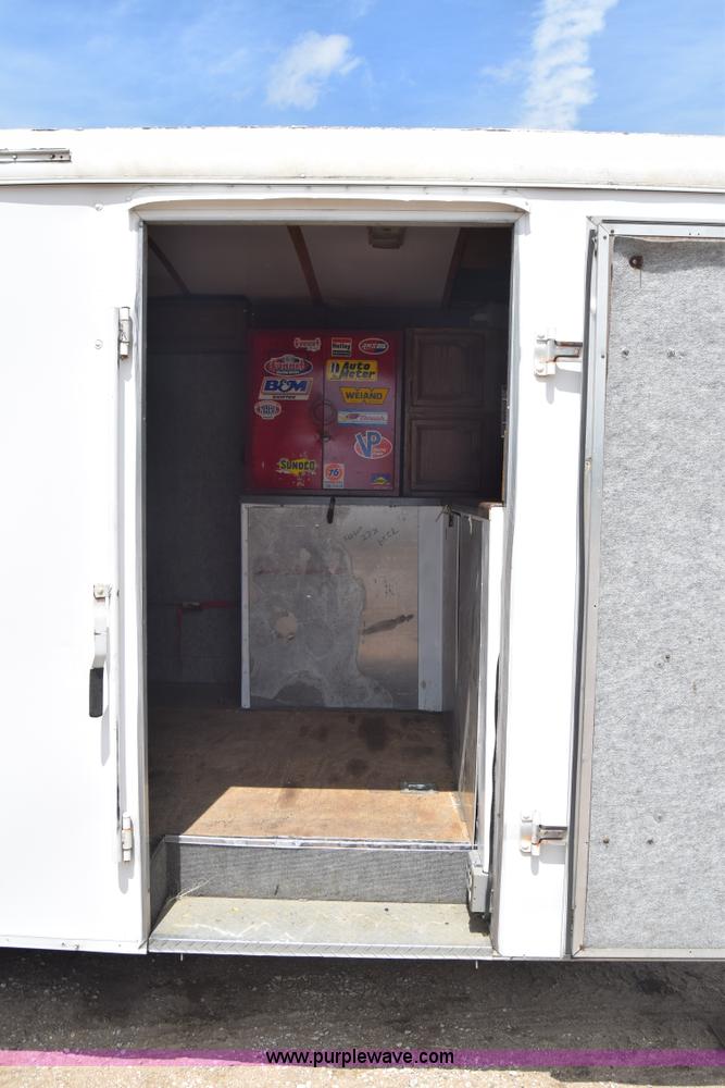 image for item J6575 1990 Pace toy hauler trailer