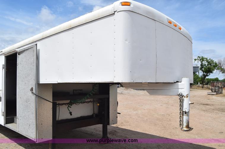 image for item J6575 1990 Pace toy hauler trailer