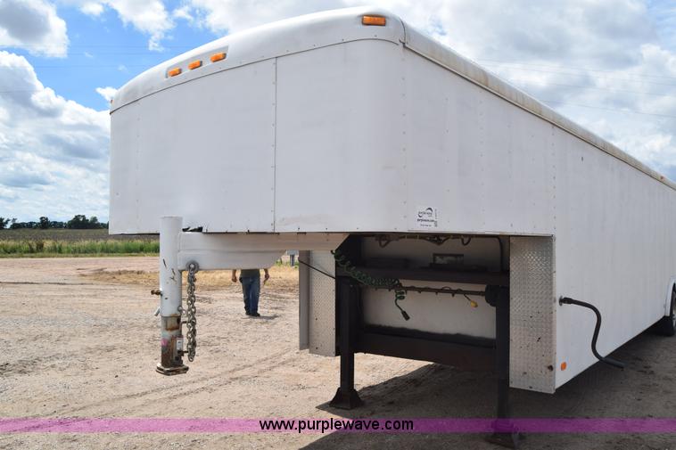 image for item J6575 1990 Pace toy hauler trailer