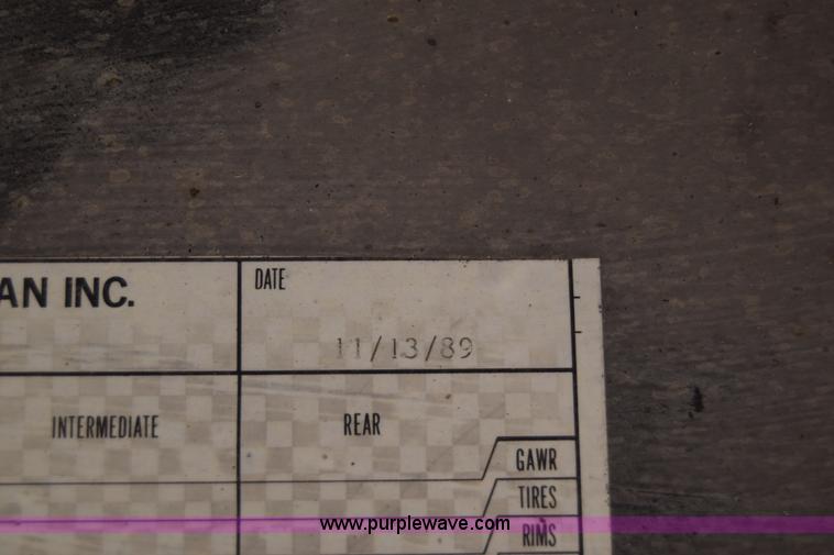 image for item J6575 1990 Pace toy hauler trailer