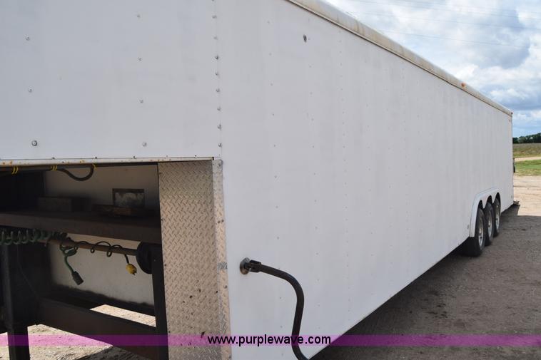 image for item J6575 1990 Pace toy hauler trailer