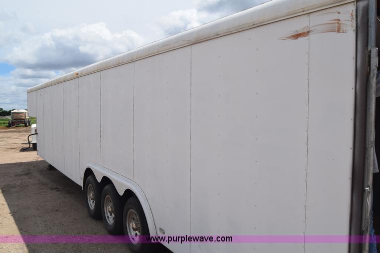 image for item J6575 1990 Pace toy hauler trailer