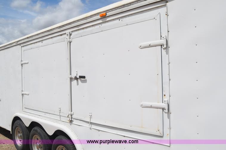 image for item J6575 1990 Pace toy hauler trailer