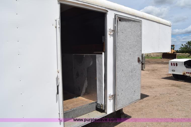 image for item J6575 1990 Pace toy hauler trailer