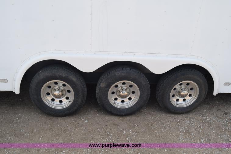 image for item J6575 1990 Pace toy hauler trailer