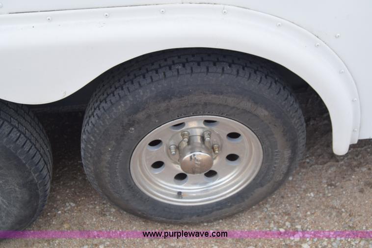 image for item J6575 1990 Pace toy hauler trailer