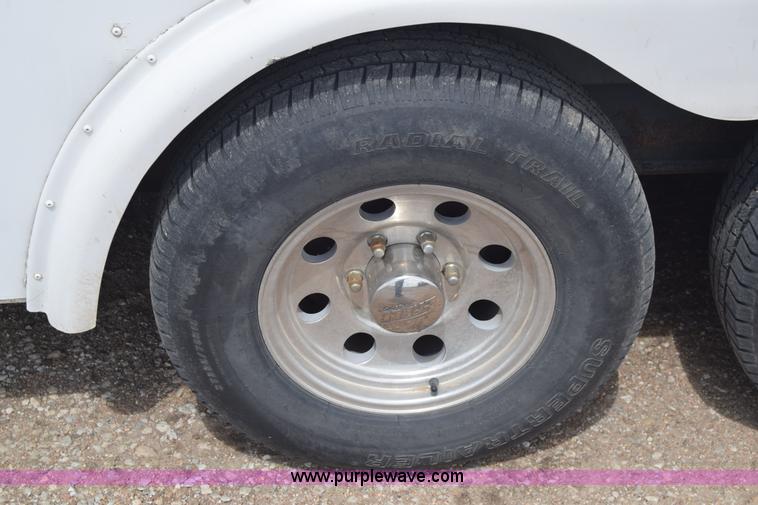 image for item J6575 1990 Pace toy hauler trailer