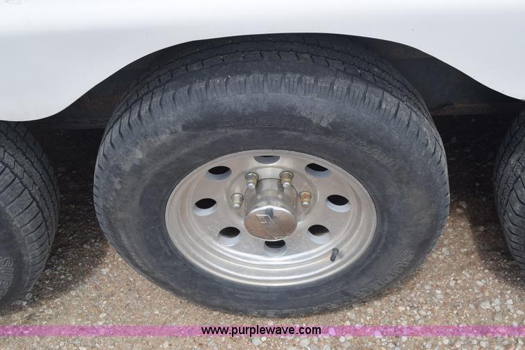 image for item J6575 1990 Pace toy hauler trailer