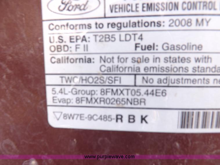 image for item J6998 2008 Ford Expedition King Ranch SUV