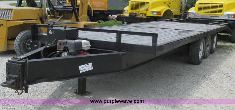 image for item K2161 1996 M&M hydraulic tilt deck trailer