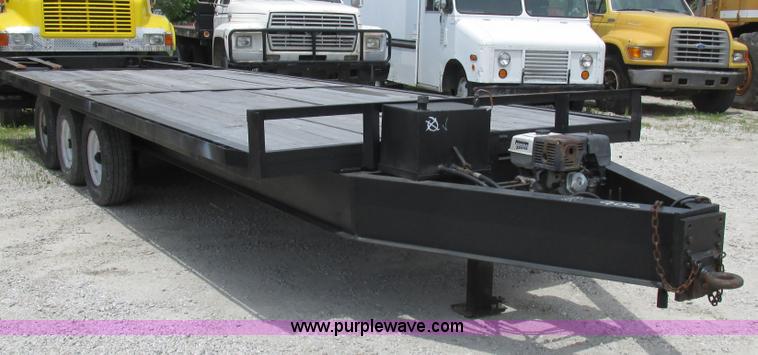 image for item K2161 1996 M&M hydraulic tilt deck trailer