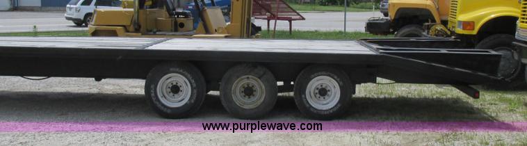 image for item K2161 1996 M&M hydraulic tilt deck trailer