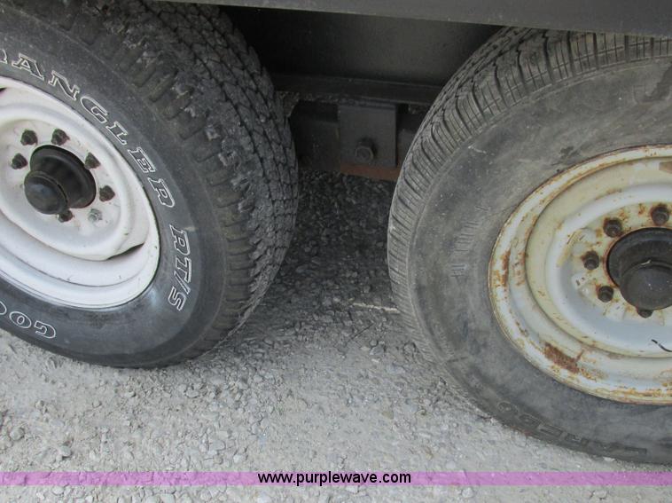 image for item K2161 1996 M&M hydraulic tilt deck trailer