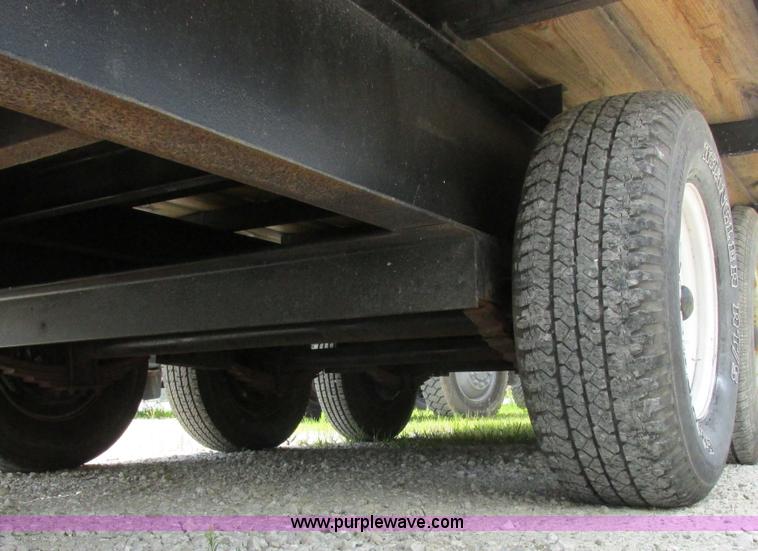 image for item K2161 1996 M&M hydraulic tilt deck trailer