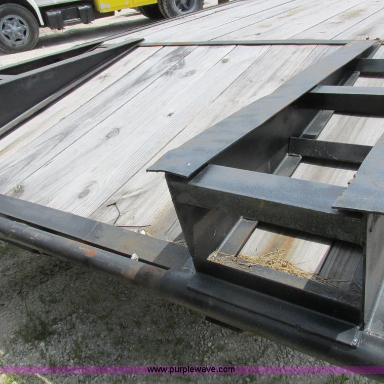 image for item K2161 1996 M&M hydraulic tilt deck trailer