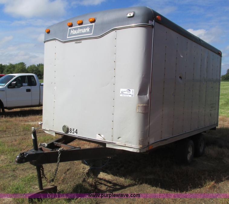 image for item L2501 1996 Haulmark enclosed trailer