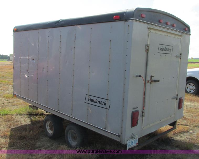 image for item L2501 1996 Haulmark enclosed trailer