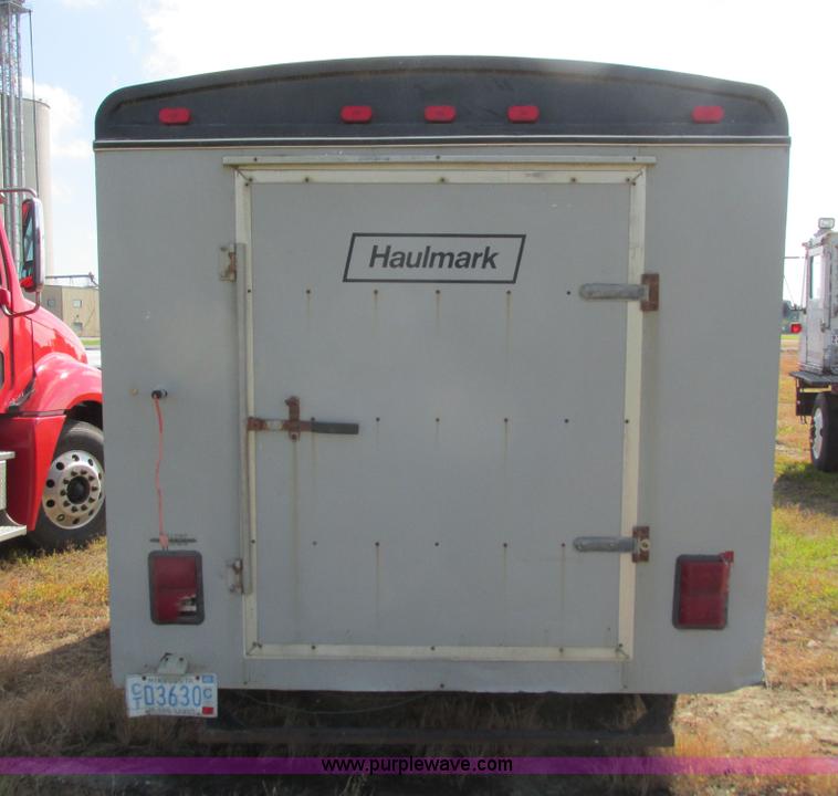 image for item L2501 1996 Haulmark enclosed trailer