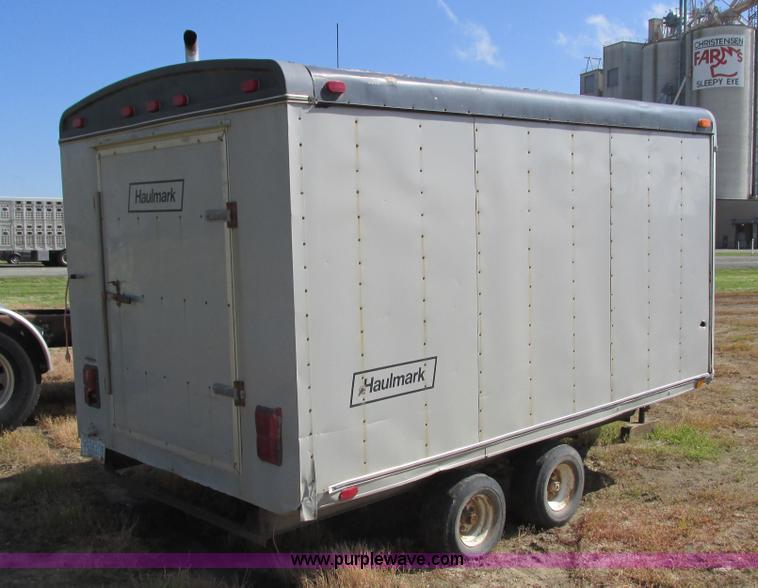 image for item L2501 1996 Haulmark enclosed trailer