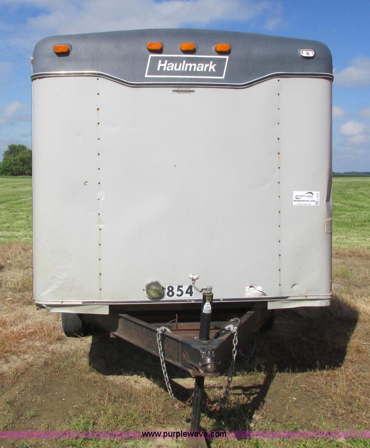 image for item L2501 1996 Haulmark enclosed trailer