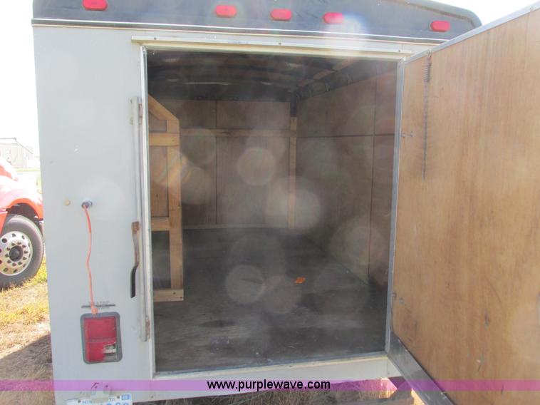 image for item L2501 1996 Haulmark enclosed trailer