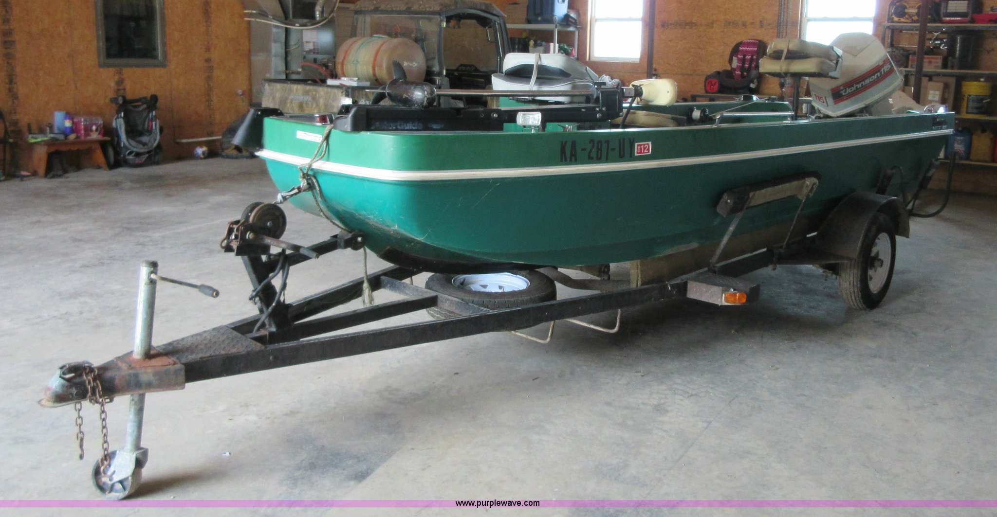 1972 Ranger boat in Chanute, KS Item BA9269 sold Purple Wave
