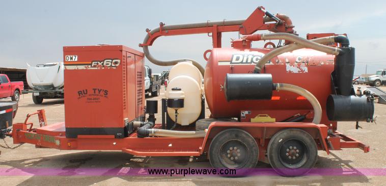 image for item AO9530 2011 Hydrovac FX60 vacuum trailer