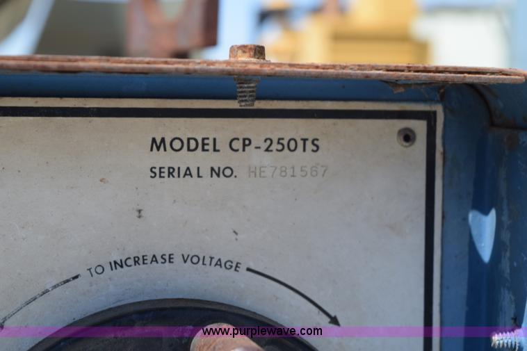 image for item AQ9148 Miller CP-250TS arc welder