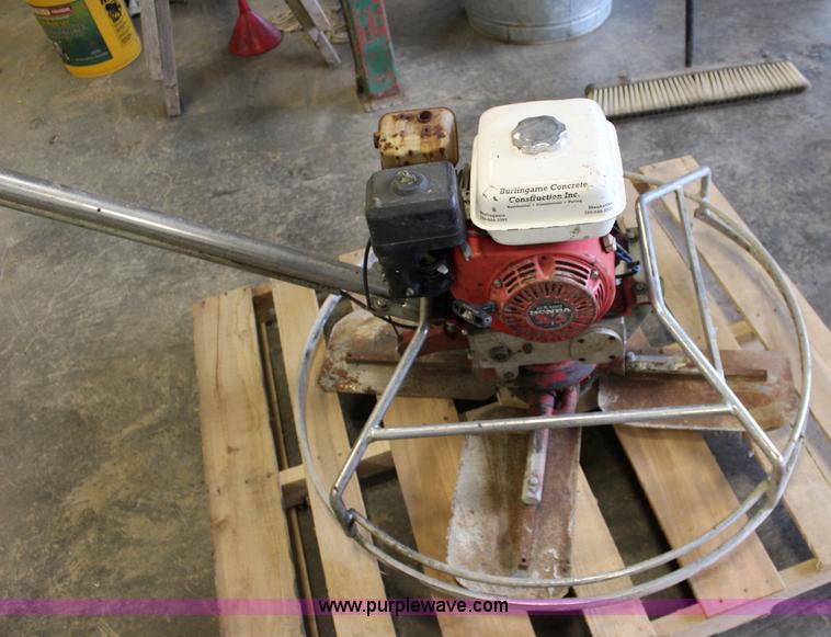 image for item BO9289 Allen Engineering power trowel