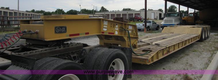 image for item D2492 2001 Witzco Challenger RG-50 lowboy trailer