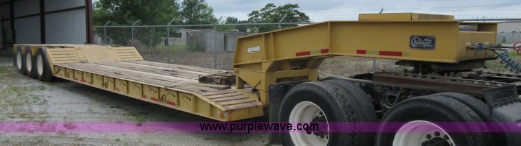 image for item D2492 2001 Witzco Challenger RG-50 lowboy trailer