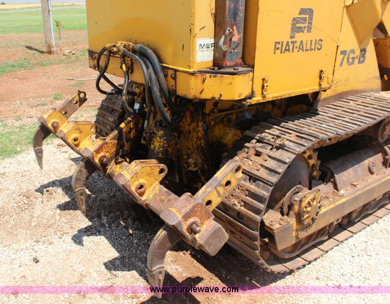 image for item F7880 Fiat-Allis 7G-B track loader