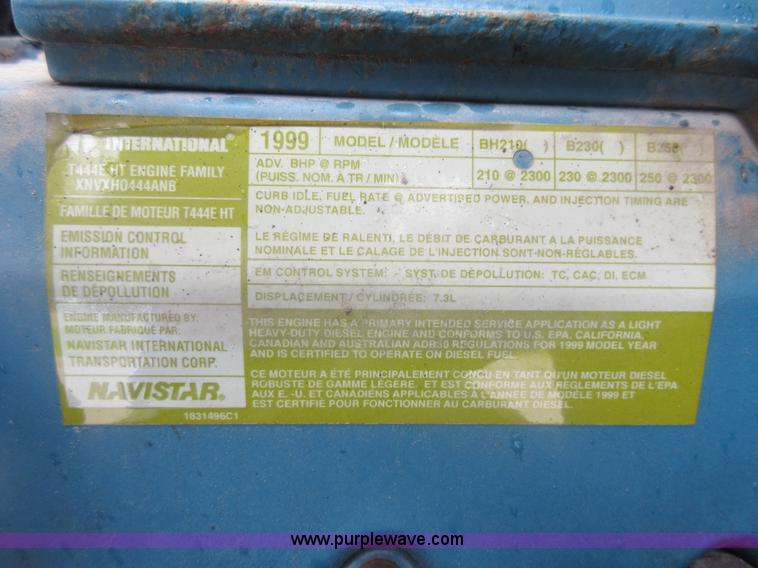 image for item G3686 1999 International 4700 bucket truck