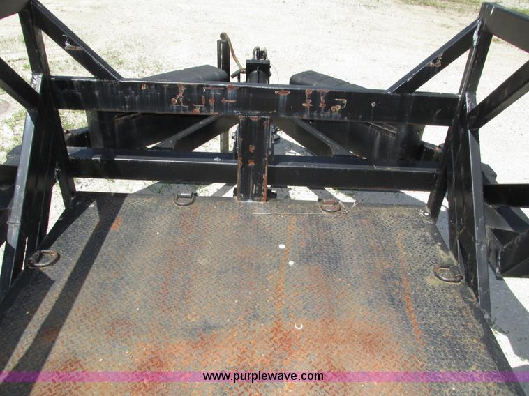 image for item H4617 2006 Biljax ET12000 hydraulic drop deck equipment trailer