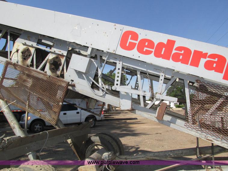 image for item H4619 Cedarapids conveyor and scalping screen