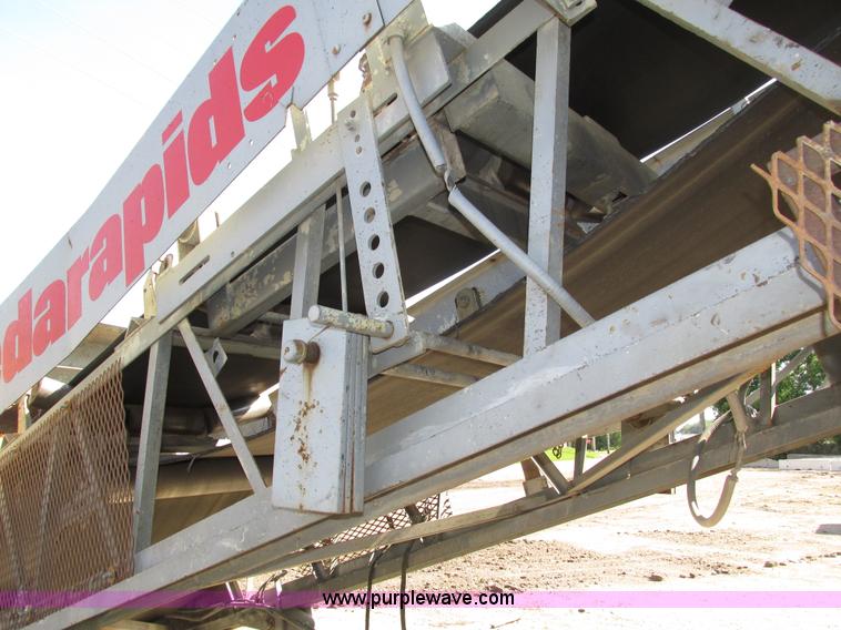 image for item H4619 Cedarapids conveyor and scalping screen