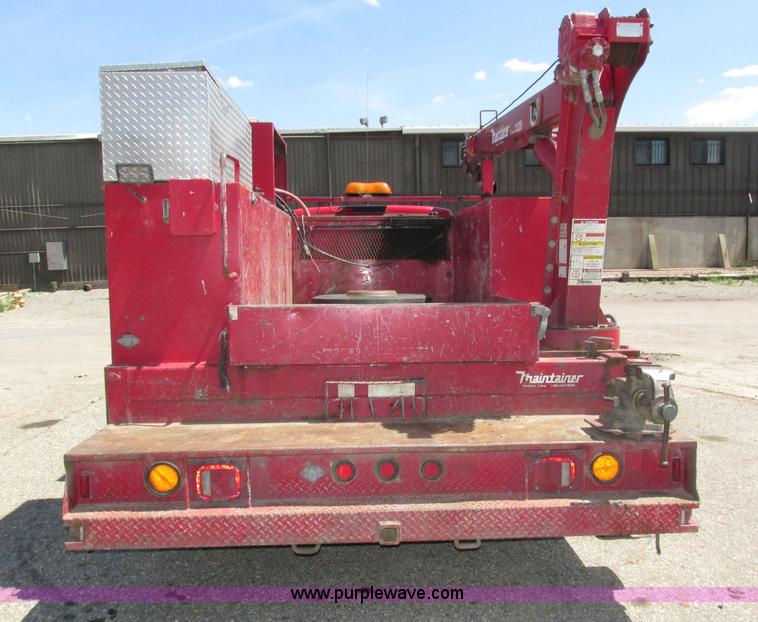 image for item H4620 1999 Ford F550 Super Duty XL service truck with crane