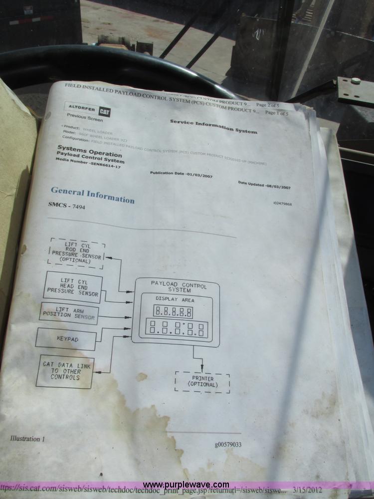 image for item H4628 1996 Caterpillar 960F wheel loader