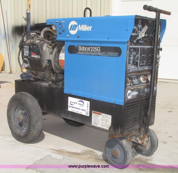 image for item H4657 Miller Bobcat 225G welder/generator