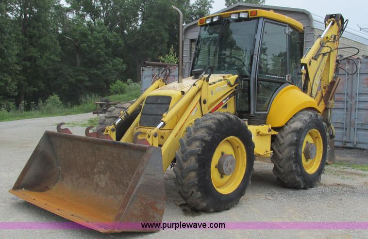 image for item I3054 2000 New Holland LB115 backhoe