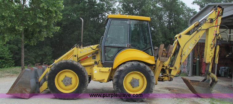 image for item I3054 2000 New Holland LB115 backhoe