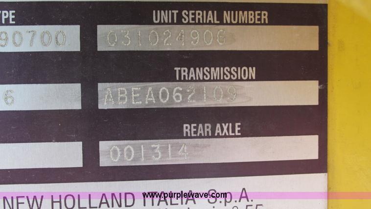 image for item I3054 2000 New Holland LB115 backhoe