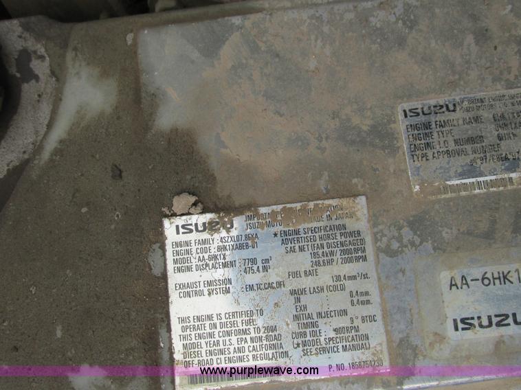 image for item J1766 2004 Link Belt 330 LX excavator