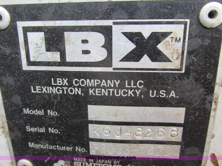 image for item J1766 2004 Link Belt 330 LX excavator