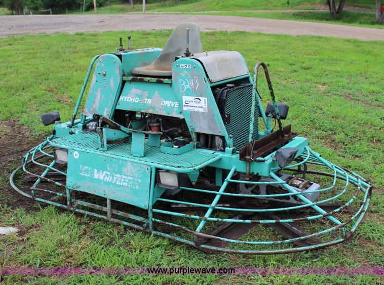 image for item J5984 Whiteman ride-on power trowel