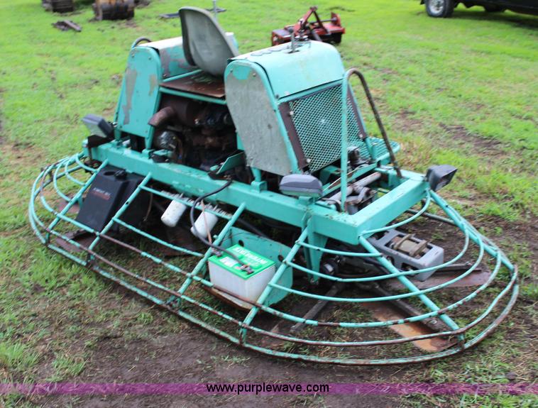 image for item J5984 Whiteman ride-on power trowel