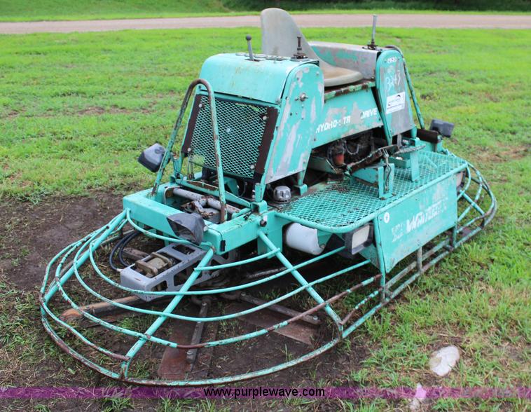 image for item J5984 Whiteman ride-on power trowel
